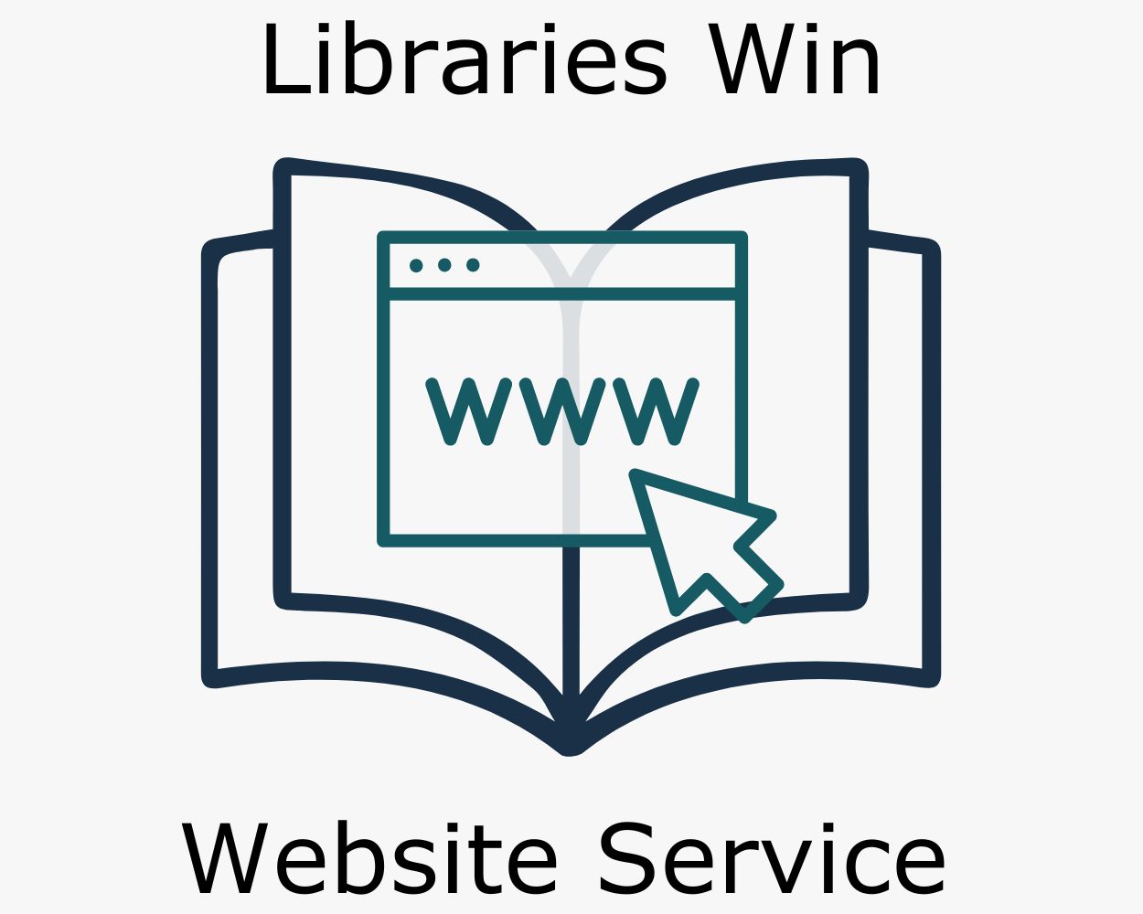 LibrariesWin Website Service logo