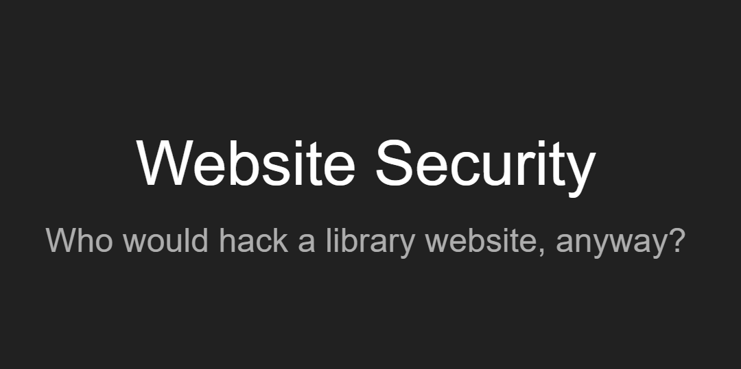 Website Security