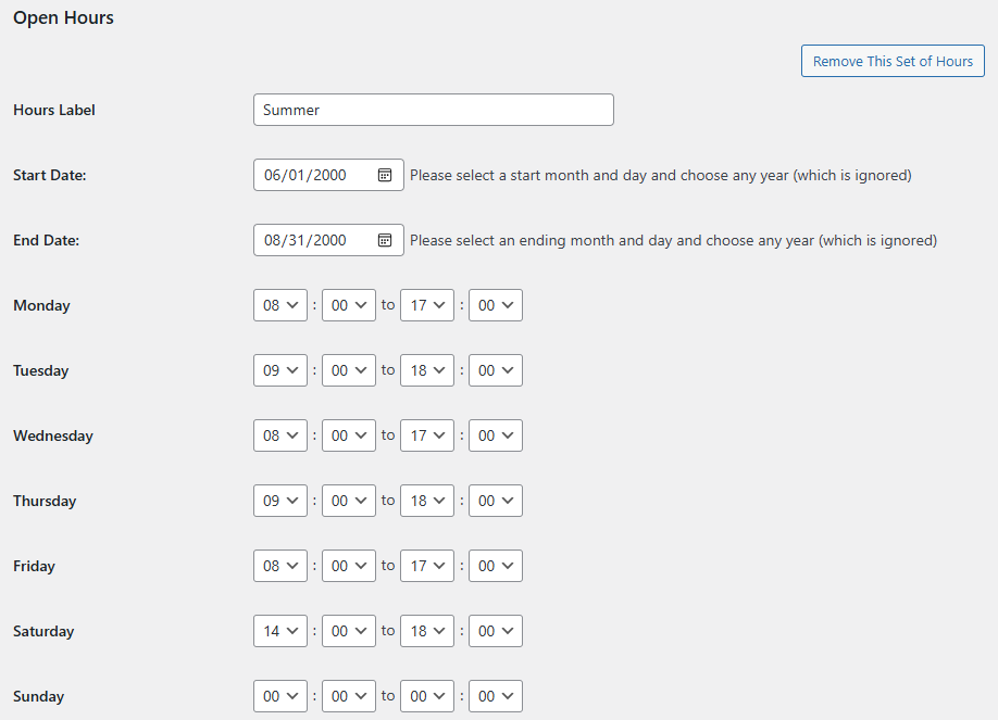 venue-summer-open-hours Venue Settings Summer Open hours inputs